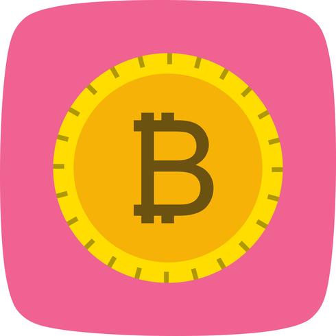 icône de vecteur bitcoin