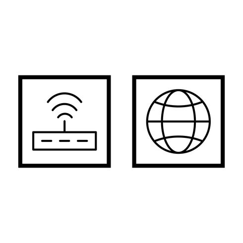 Ensemble d&#39;icônes d&#39;optimisation de moteur de recherche vecteur référencement