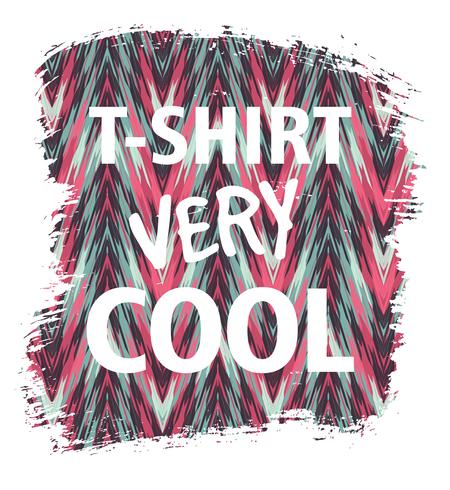 Illustration vectorielle avec le slogan pour t-shirts vecteur