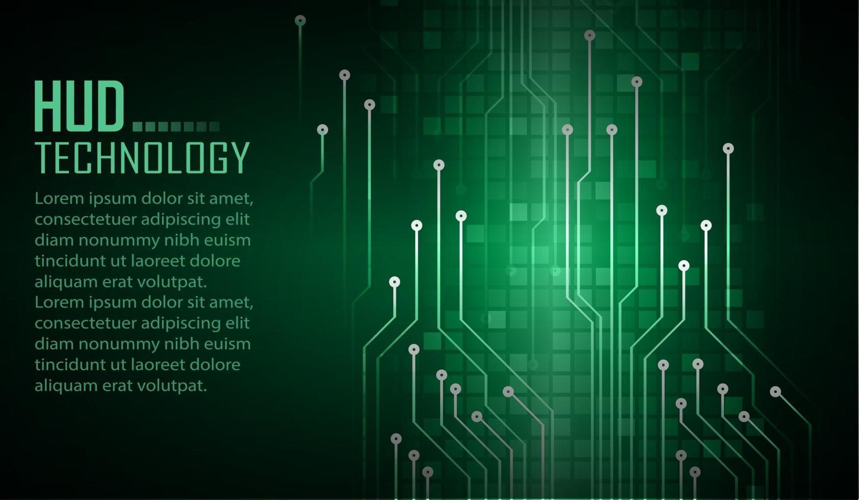 fond de concept de technologie future cyber circuit vecteur
