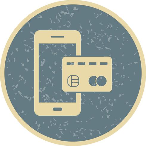 Services bancaires mobiles Vector Icon