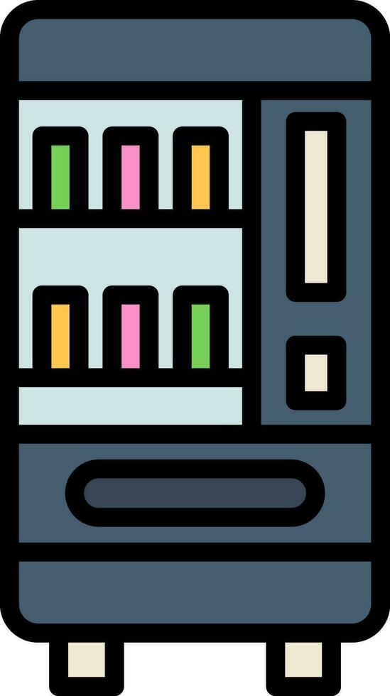 conception d'icône de vecteur de distributeur automatique