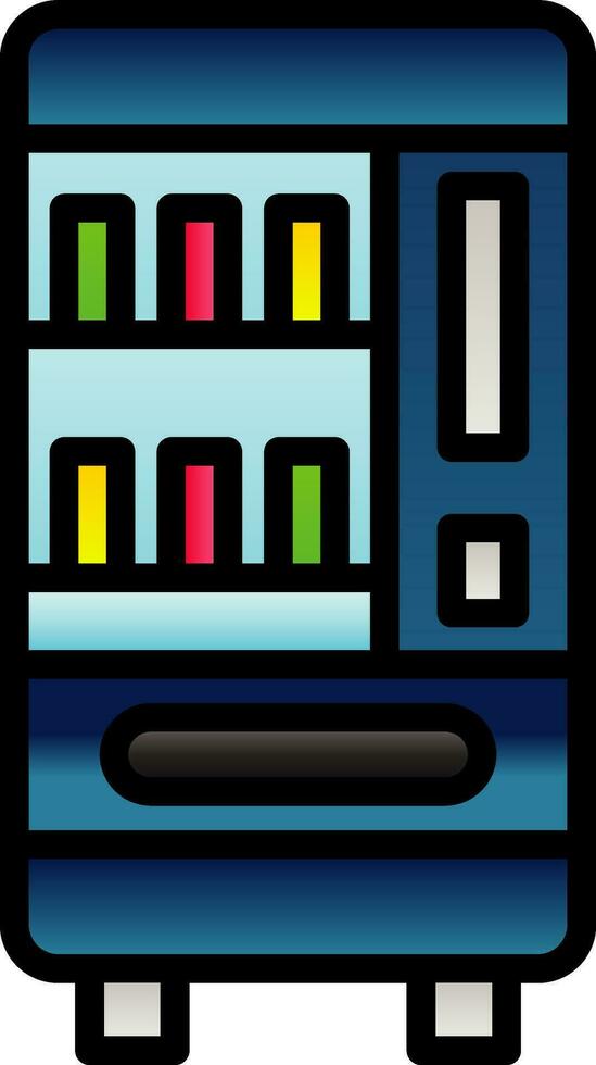 conception d'icône de vecteur de distributeur automatique