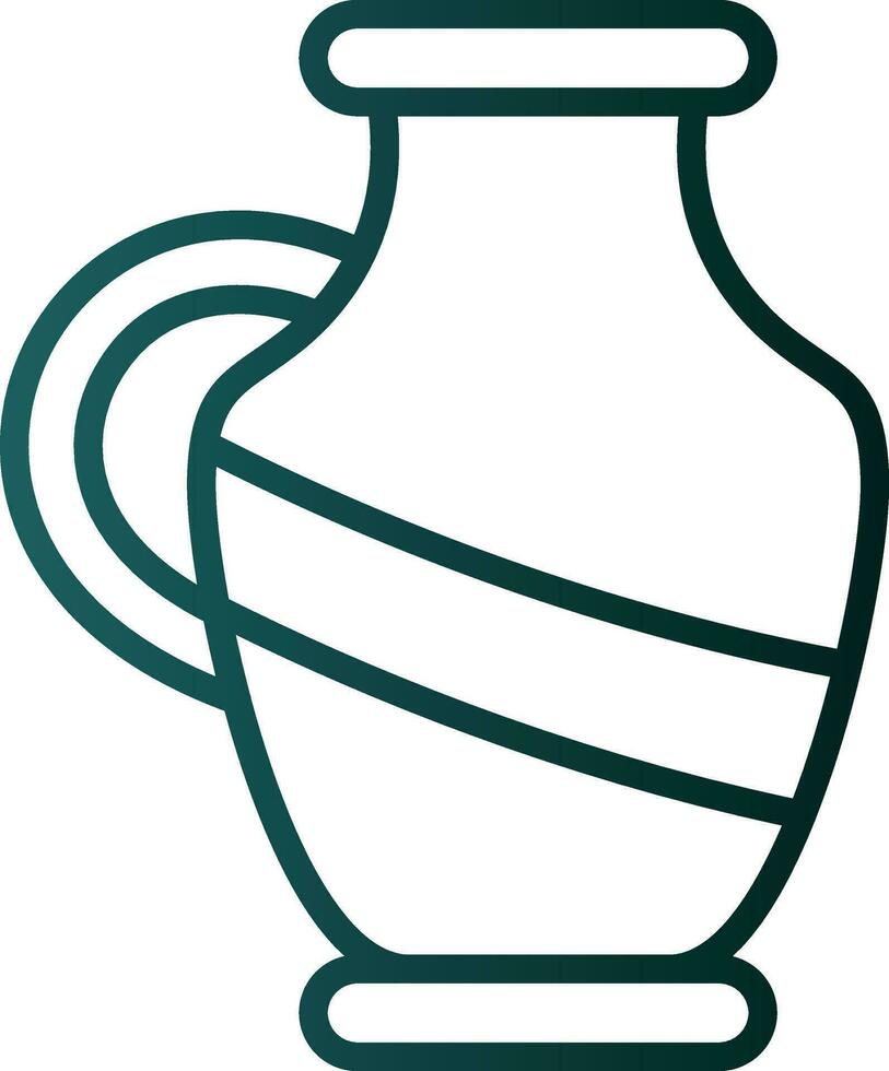 conception d'icône vecteur vase