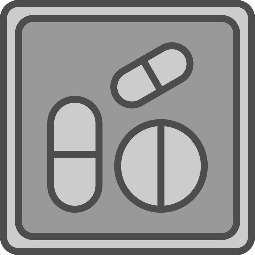 conception d'icônes vectorielles de médicaments vecteur