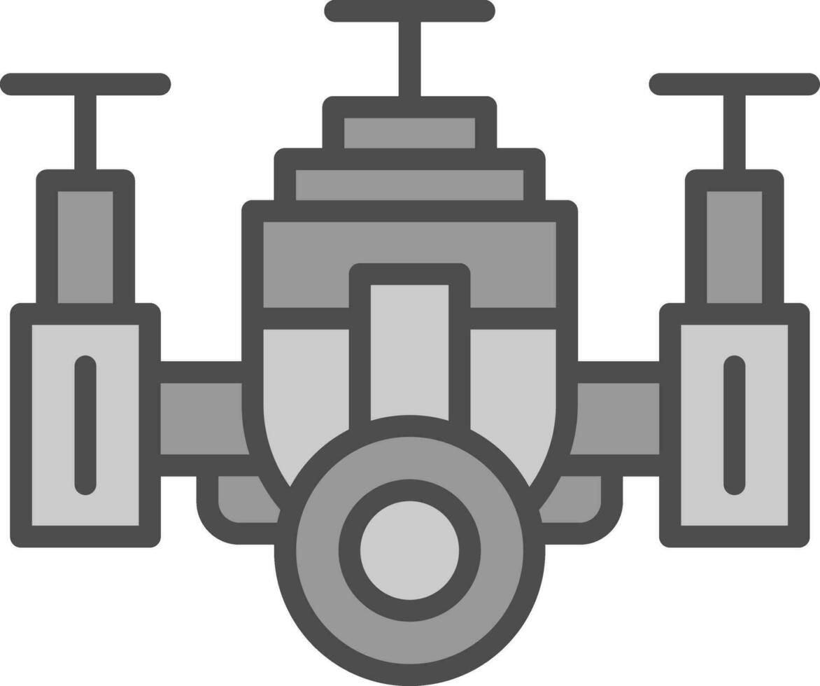 conception d'icône de vecteur de drone