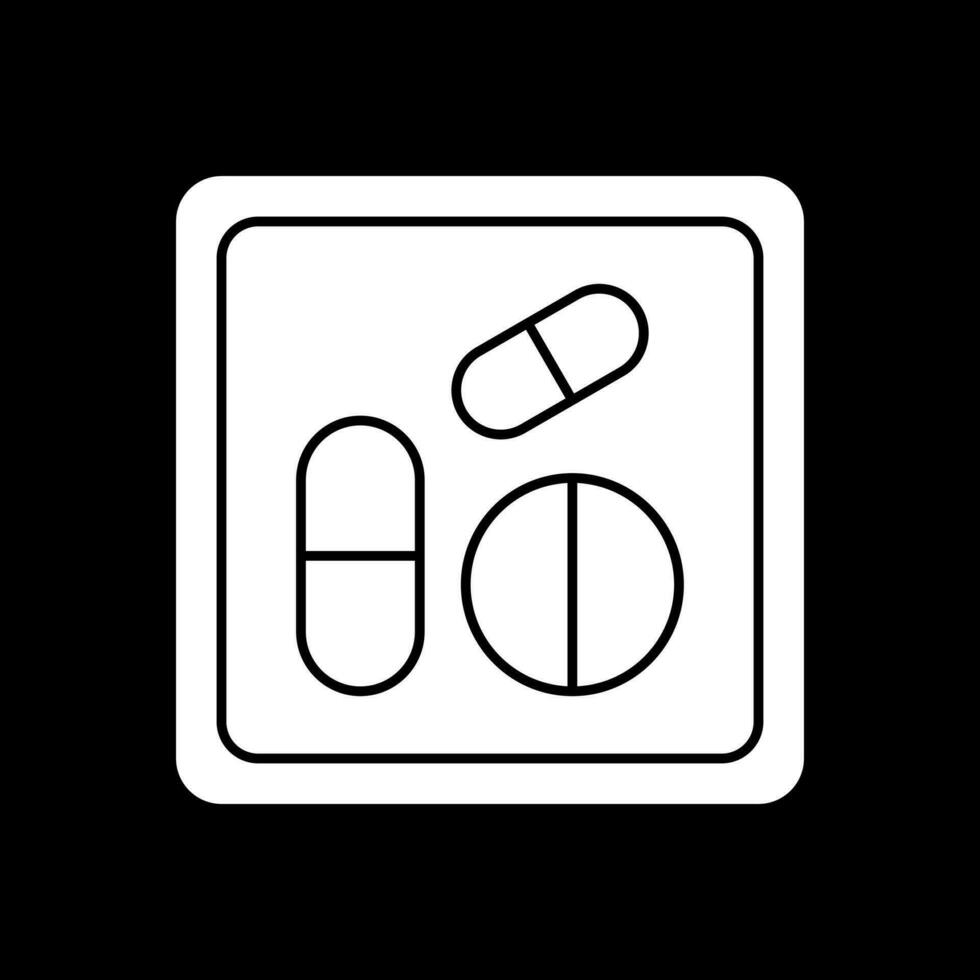 conception d'icônes vectorielles de médicaments vecteur