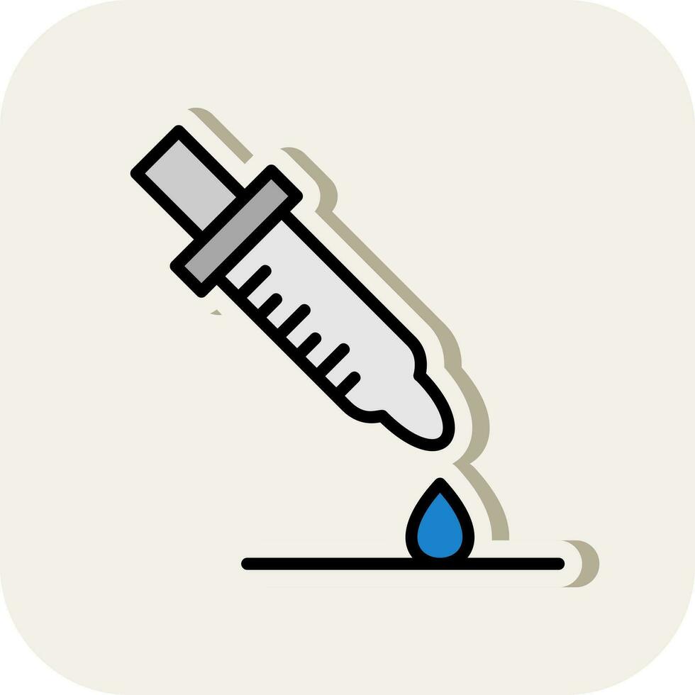 conception d'icône vecteur compte-gouttes