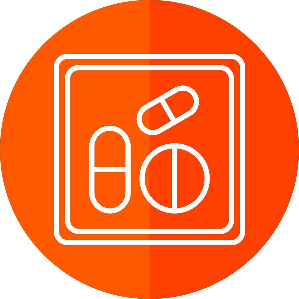 conception d'icônes vectorielles de médicaments vecteur