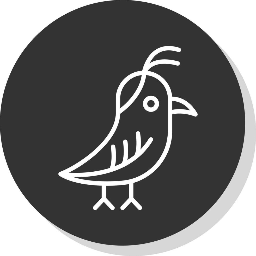 conception d'icône vecteur oiseau