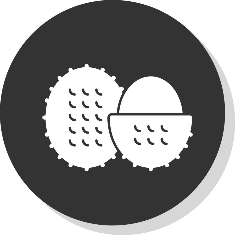 ramboutan vecteur icône conception