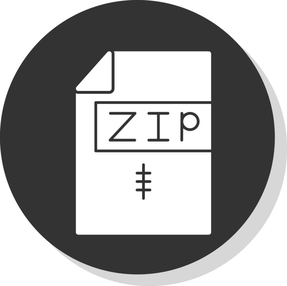 Zip *: français vecteur icône conception