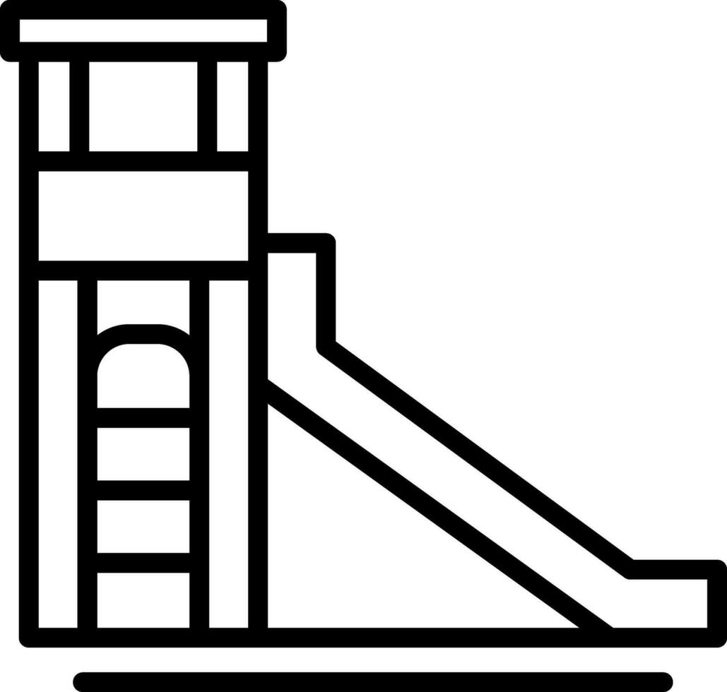 conception d'icône de vecteur de terrain de jeu