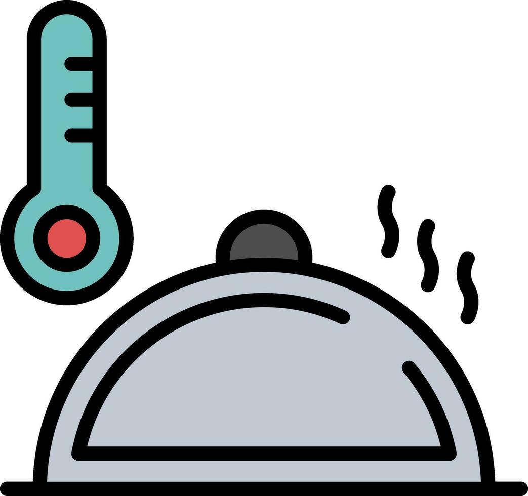 conception d'icône de vecteur de thermomètre