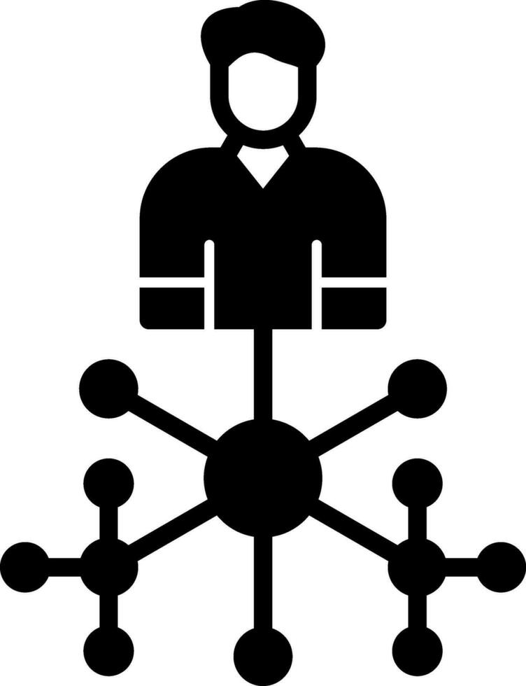 conception d'icône de vecteur d'affiliation