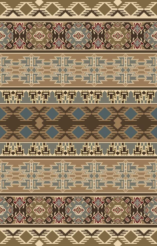 rayures. aztèque mosaïque couverture avec traditionnel populaire géométrique modèle. originaire de américain Indien couverture. aztèque éléments. maya ornement. sans couture Contexte. vecteur