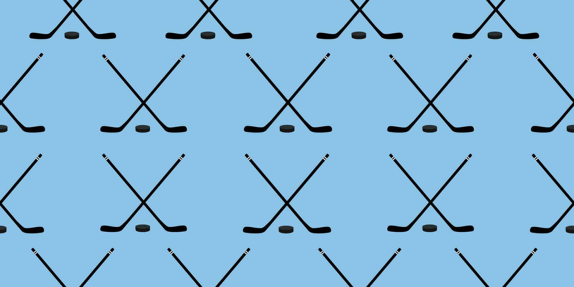 le hockey sans couture modèle. Facile illustration de le hockey vecteur sans couture modèle pour la toile conception.