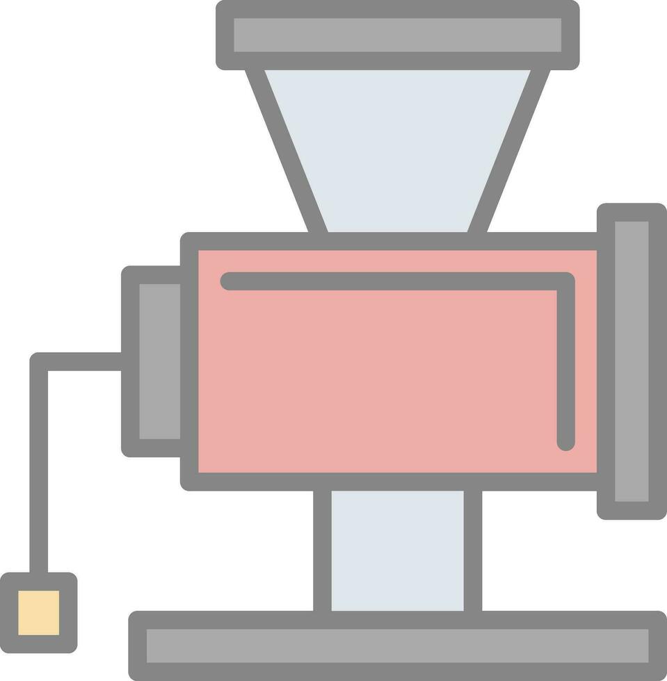 conception d'icône de vecteur de hachoir à viande