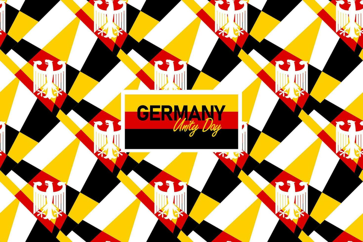 allemand indépendance journée allemand unité journée allemand république journée étiquette der deutschen einheit. deutschland Langue bannière conception allemand indépendance journée Allemagne unité journées vecteur