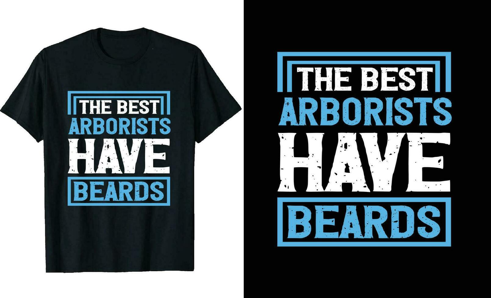 meilleur arboristes avoir barbes marrant arboriste longue manche T-shirt ou arboristes t chemise conception ou barbes T-shirt conception vecteur