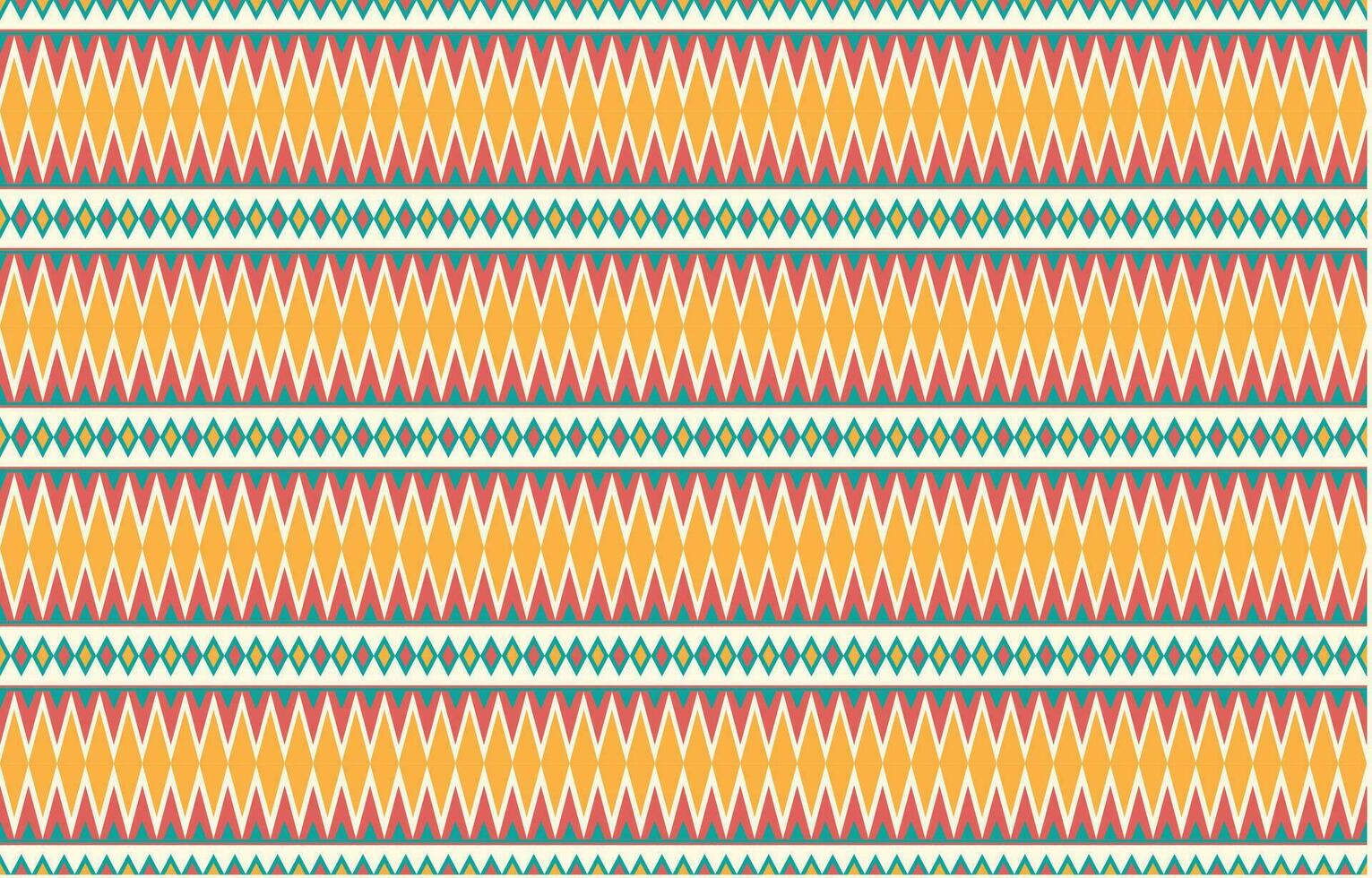 ethnique abstrait ikat art. aztèque ornement imprimer. géométrique ethnique modèle sans couture Couleur Oriental. conception pour Contexte ,rideau, tapis, fond d'écran, vêtements, emballage, batique, vecteur illustration.