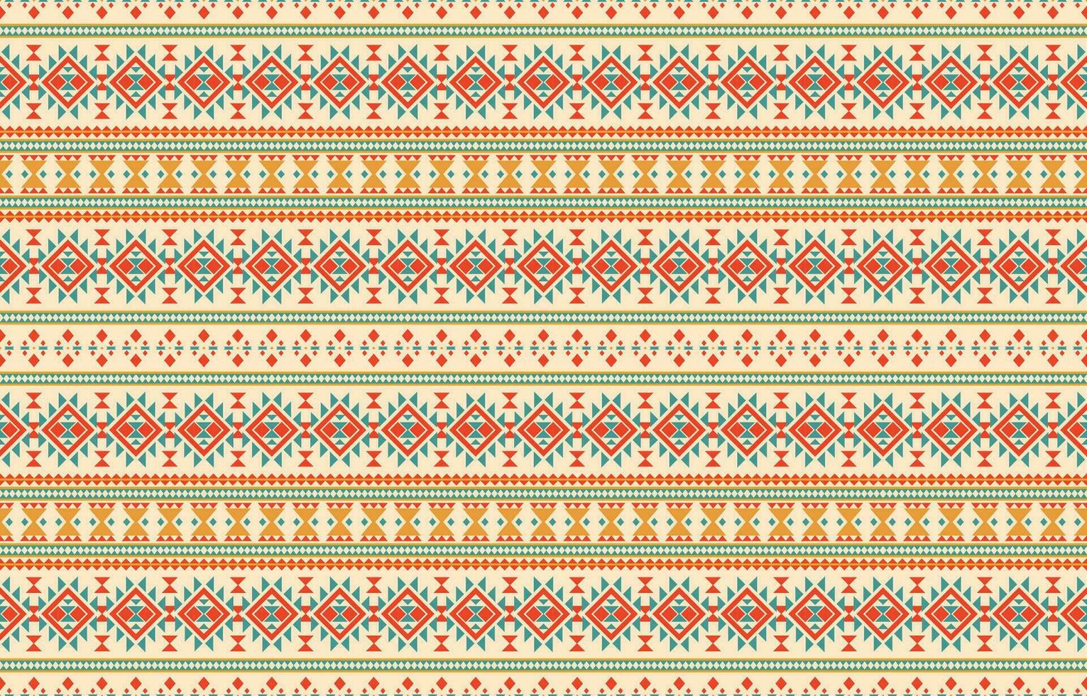 ethnique abstrait ikat art. aztèque ornement imprimer. géométrique ethnique modèle sans couture Couleur Oriental. conception pour Contexte ,rideau, tapis, fond d'écran, vêtements, emballage, batique, vecteur illustration.