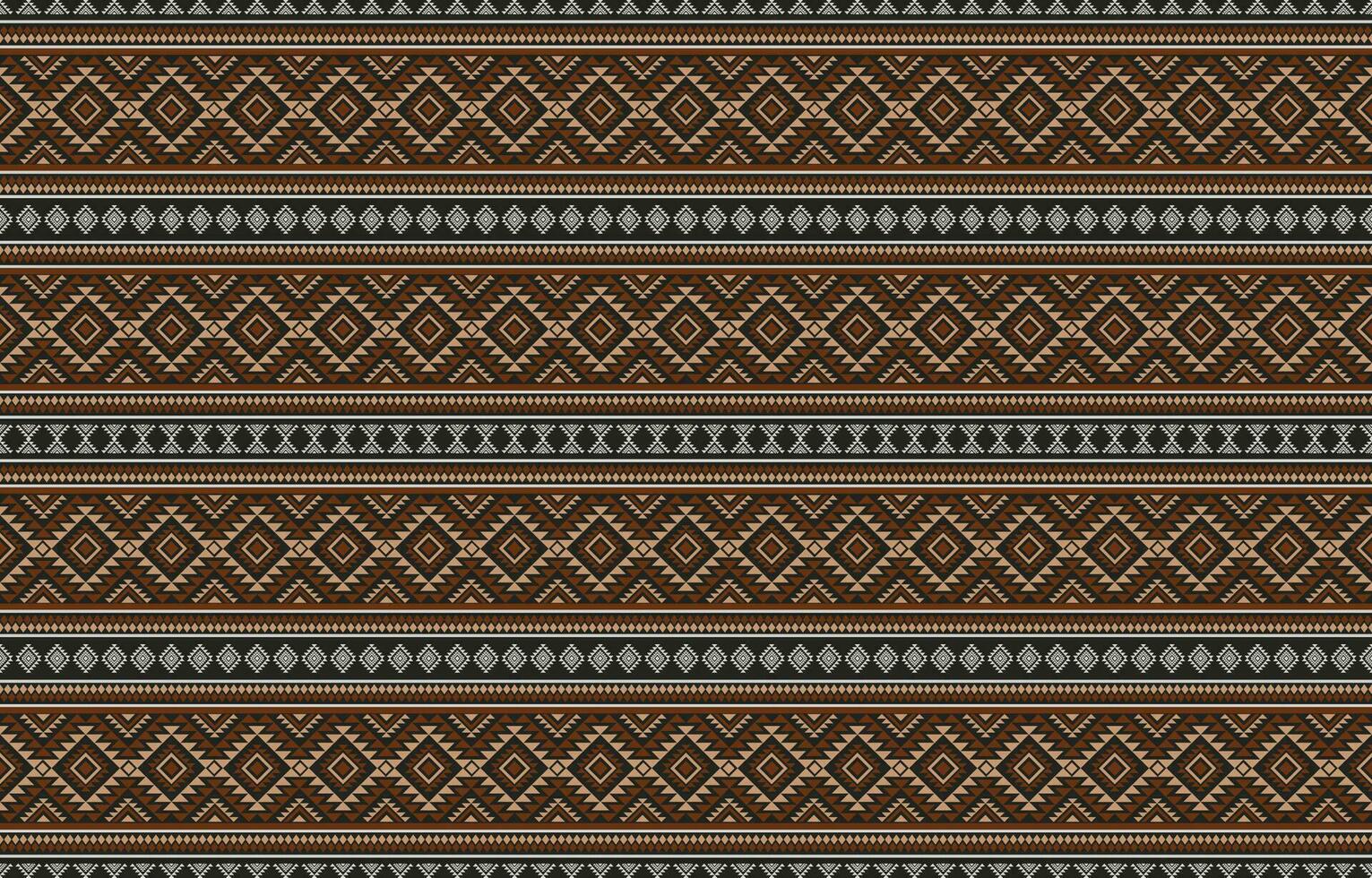 ethnique abstrait ikat art. aztèque ornement imprimer. géométrique ethnique modèle sans couture Couleur Oriental. conception pour Contexte ,rideau, tapis, fond d'écran, vêtements, emballage, batique, vecteur illustration.