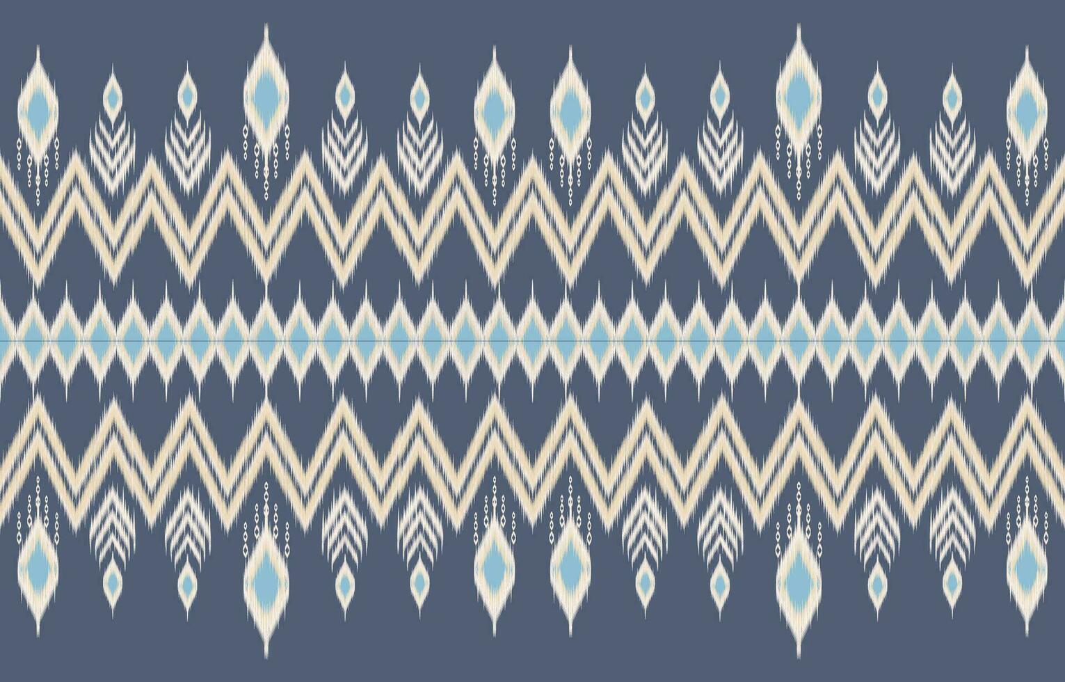 ethnique abstrait ikat art. aztèque ornement imprimer. géométrique ethnique modèle sans couture Couleur Oriental. conception pour Contexte ,rideau, tapis, fond d'écran, vêtements, emballage, batique, vecteur illustration.