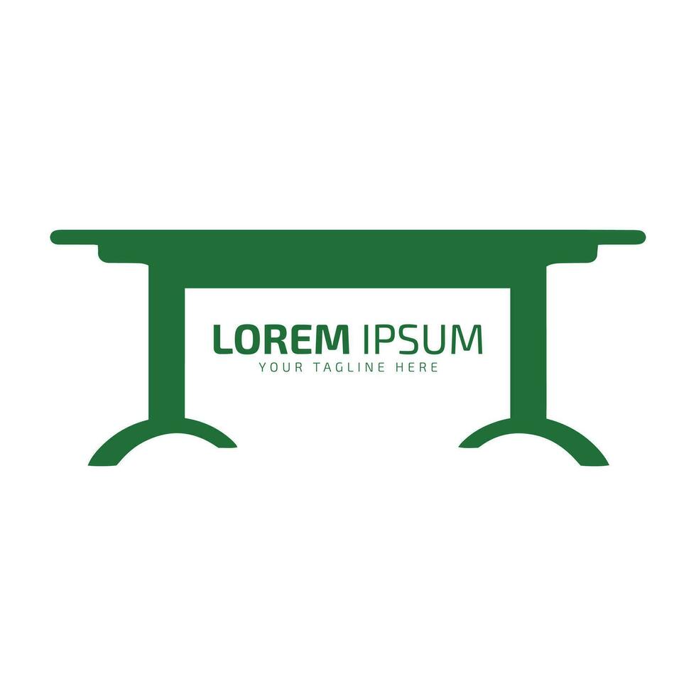 illustration moderne abstrait table logo conception modèle vecteur icône copie espace