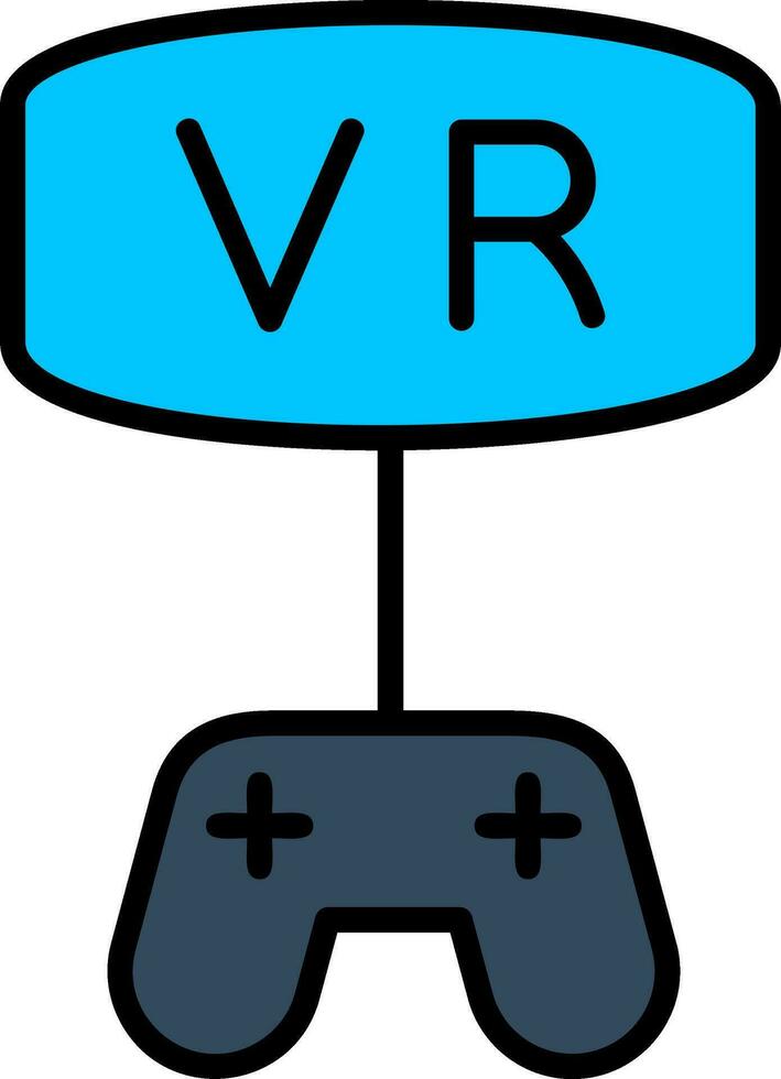 vr Jeu vecteur conception élément icône