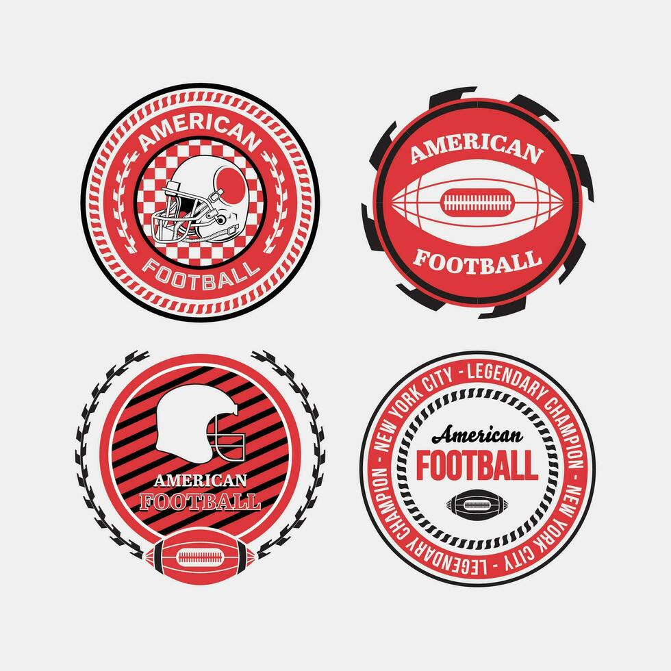 le rugby Football logos badge impressions. Université slogan typographie conception. vecteur illustration pour mode tee, T-shirt et affiche