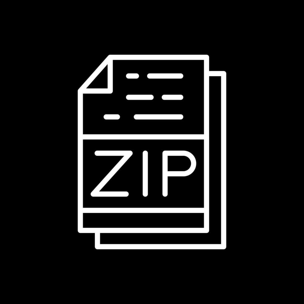 Zip *: français vecteur icône conception