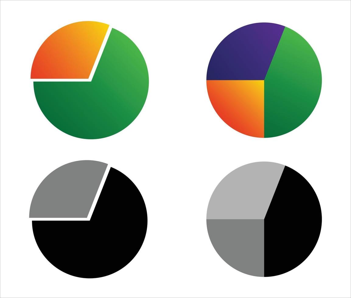 icône et éléments infographiques, graphique, graphique de vente. vecteur