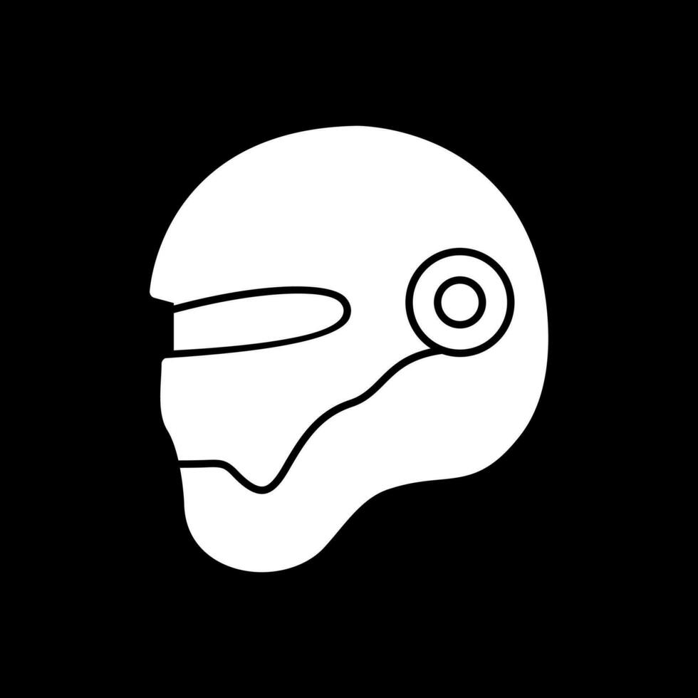 conception d'icône de vecteur de casque