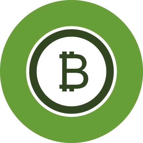 icône de vecteur bitcoin