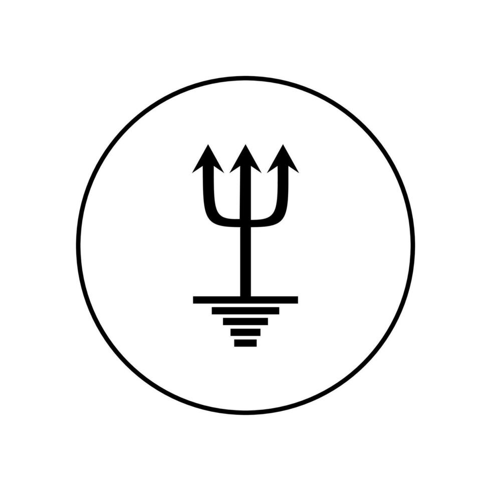 Facile logo. Facile icône. logo de monument. traverser icône et logo vecteur
