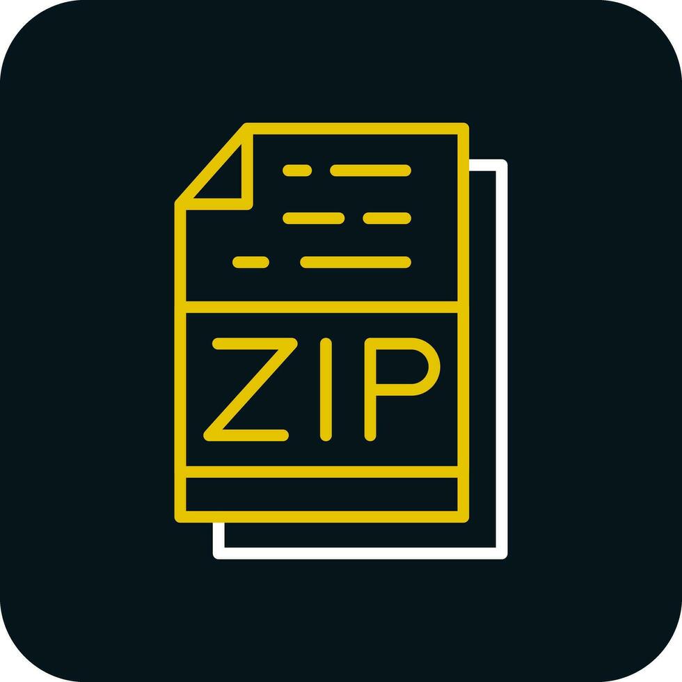 Zip *: français vecteur icône conception