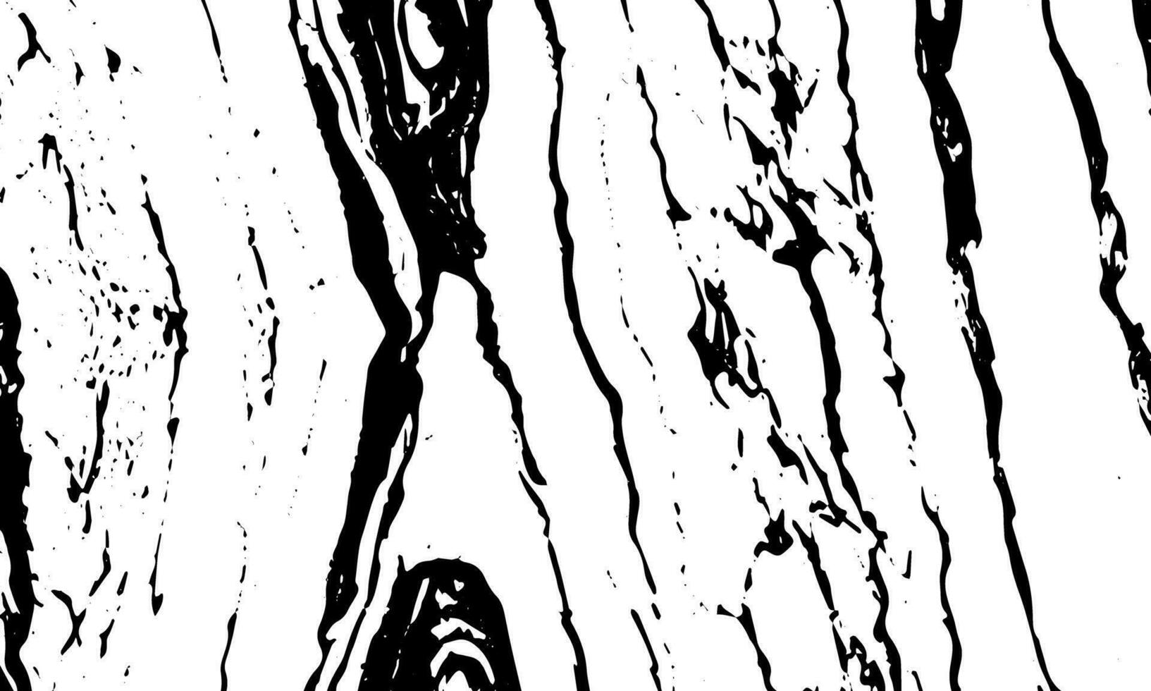 une noir et blanc image de bois grain vecteur
