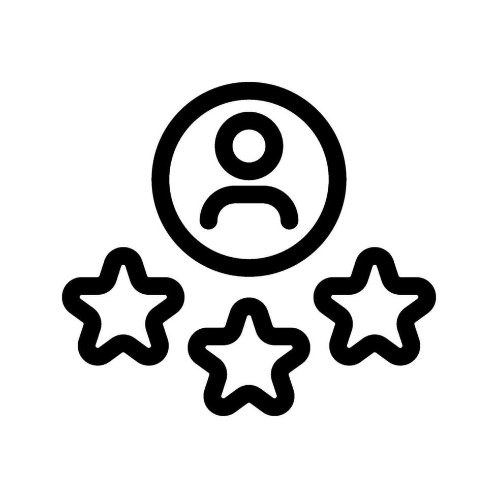 évaluation icône vecteur symbole conception illustration
