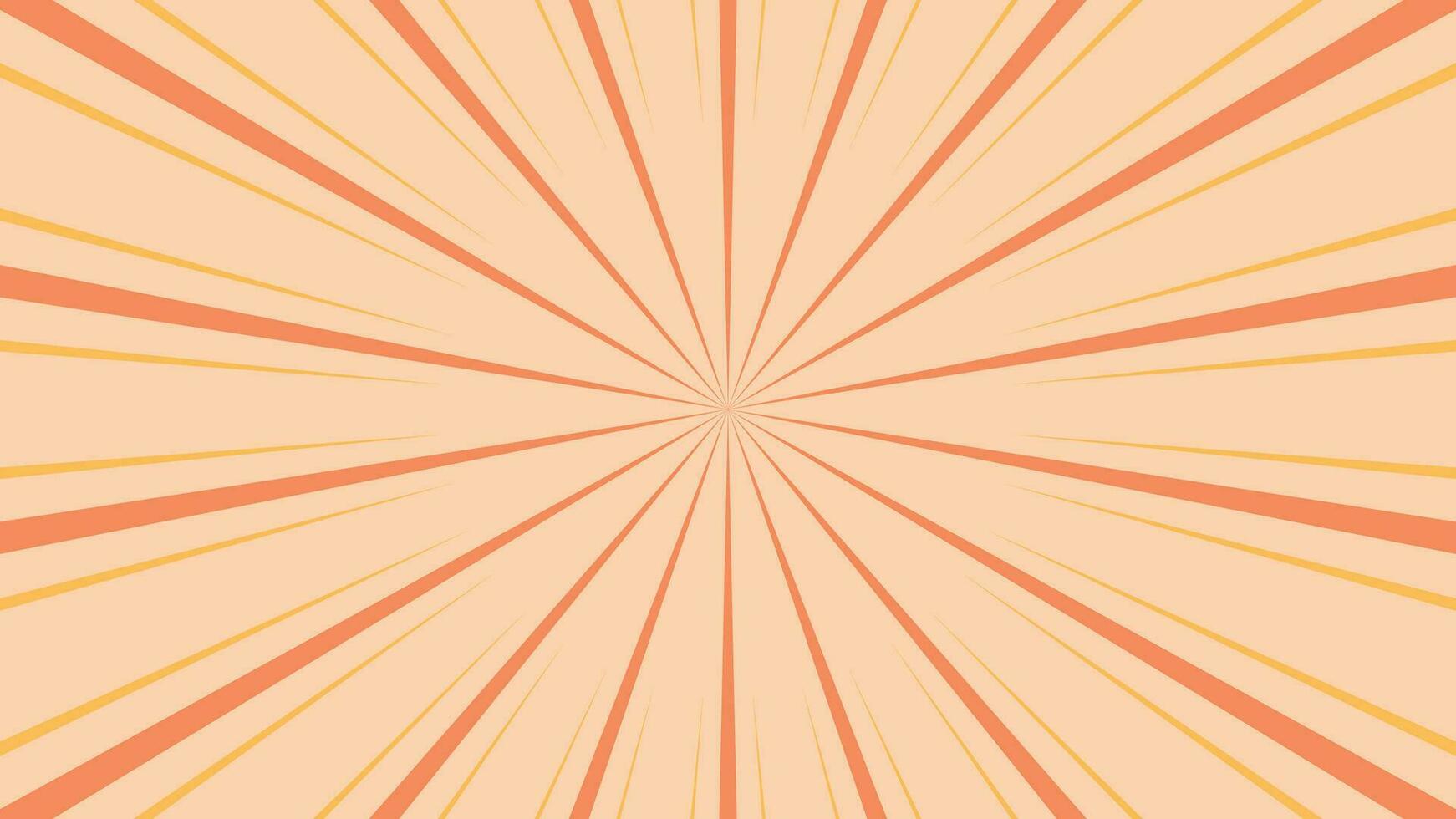 vecteur sunburst Contexte avec coloré des rayons