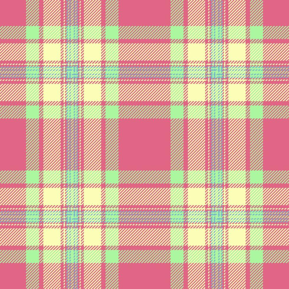 plaid sans couture textile de en tissu vérifier modèle avec une Contexte texture vecteur tartan.