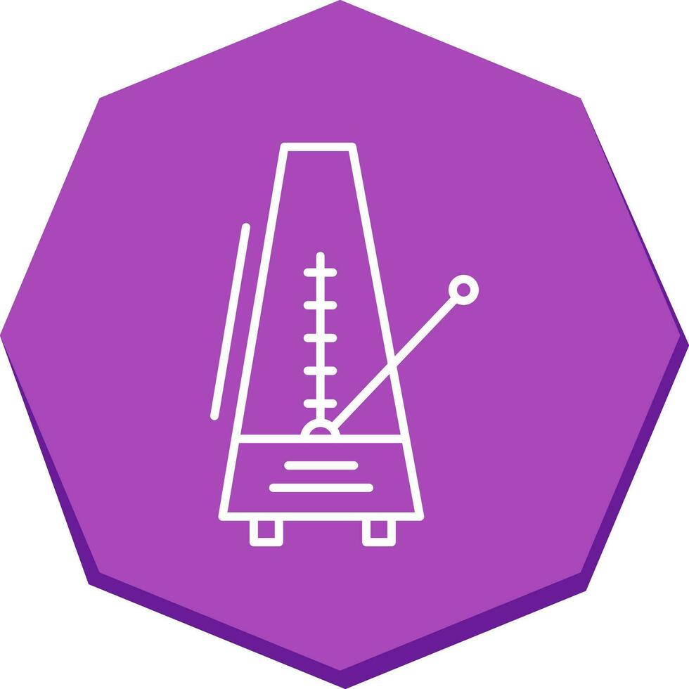 icône de vecteur de métronome