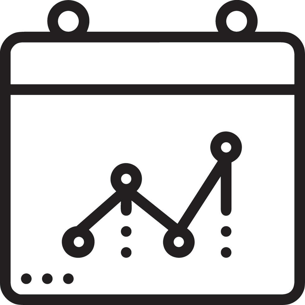 croissance affaires icône symbole vecteur image. illustration de le le progrès contour infographie stratégie développement conception image