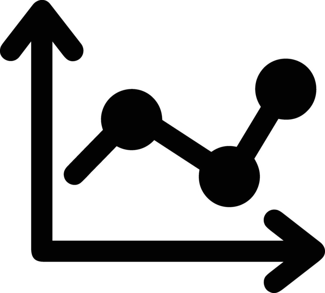 croissance affaires icône symbole vecteur image. illustration de le le progrès contour infographie stratégie développement conception image