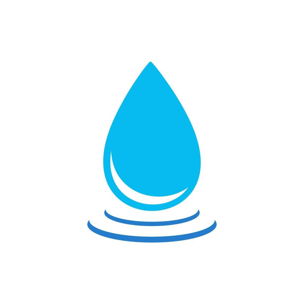 l'eau logo élément vecteur , l'eau symbole , nettoyer élément logo