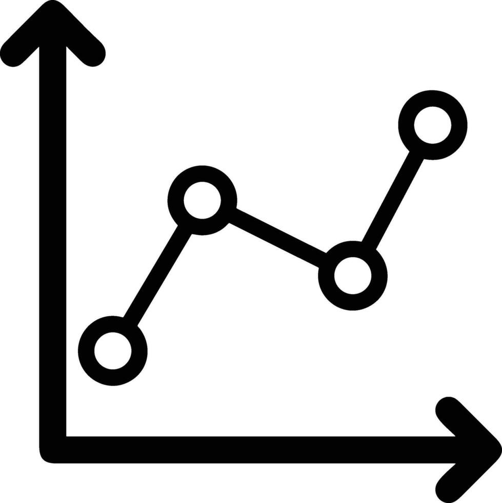 croissance affaires icône symbole vecteur image. illustration de le le progrès contour infographie stratégie développement conception image