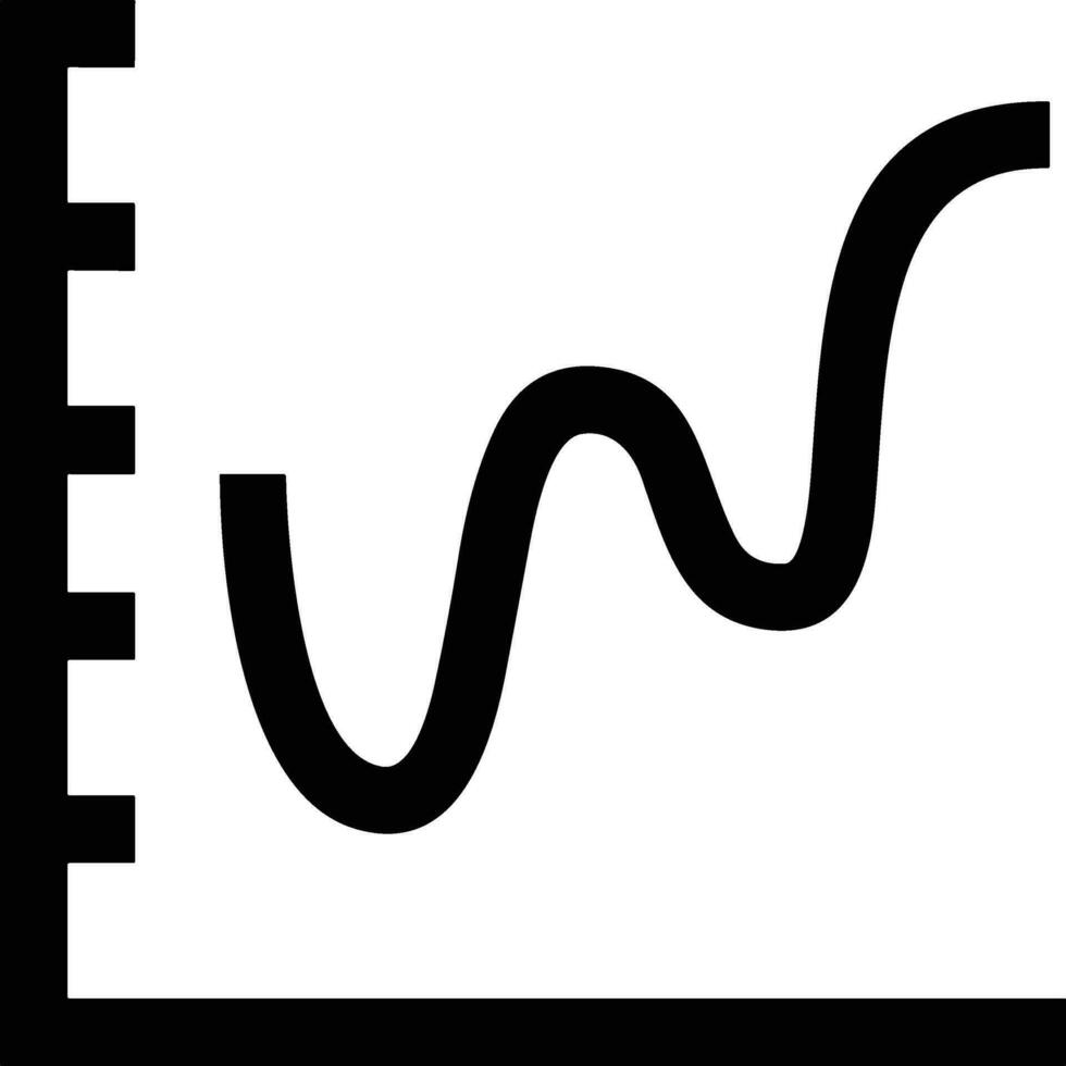 croissance affaires icône symbole vecteur image. illustration de le le progrès contour infographie stratégie développement conception image