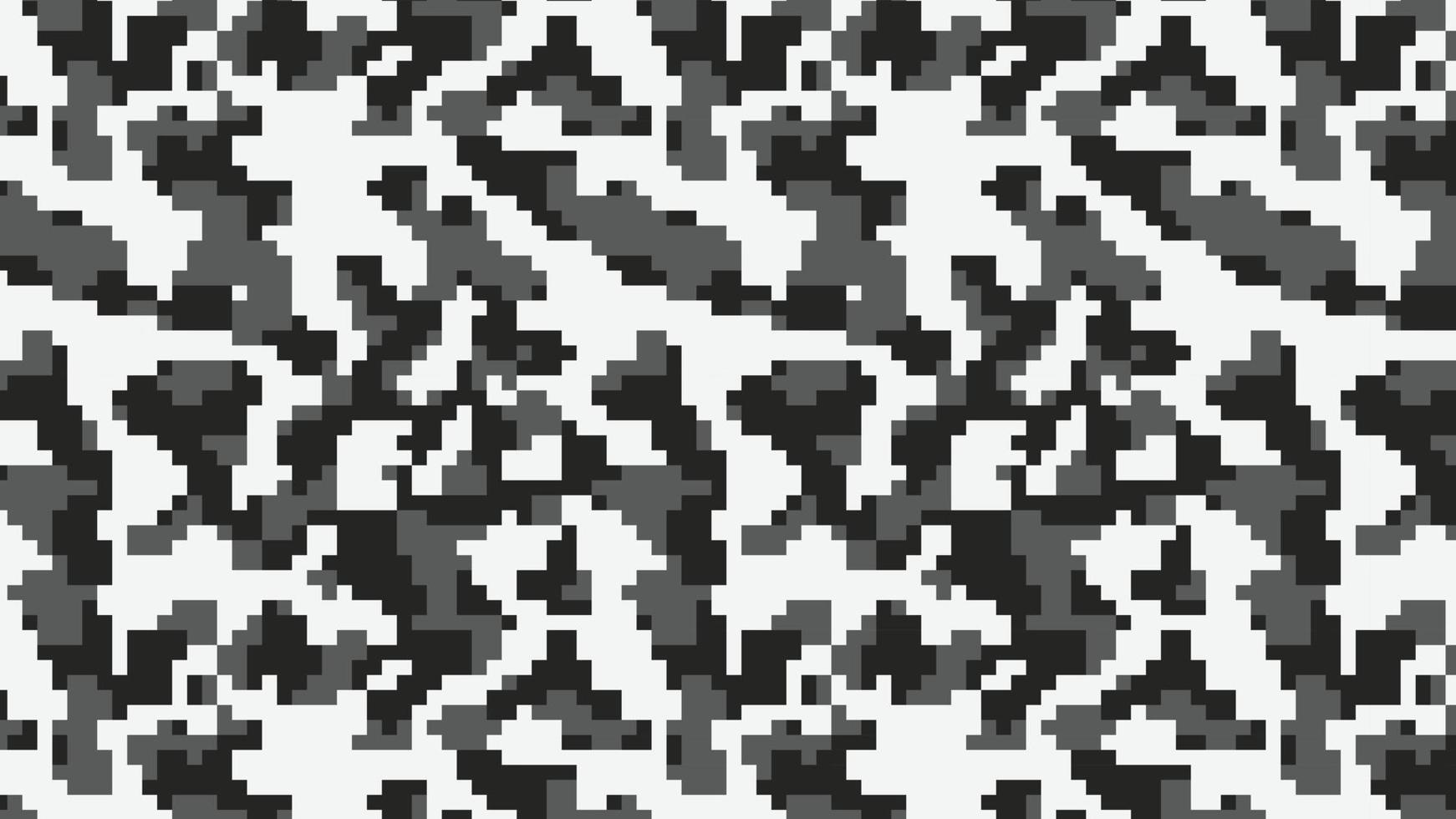 fond de motif de camouflage pixel militaire et militaire vecteur