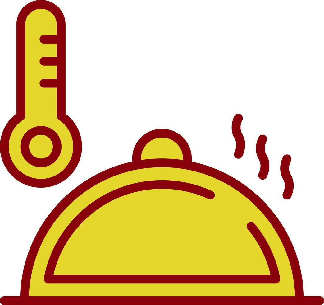 conception d'icône de vecteur de thermomètre