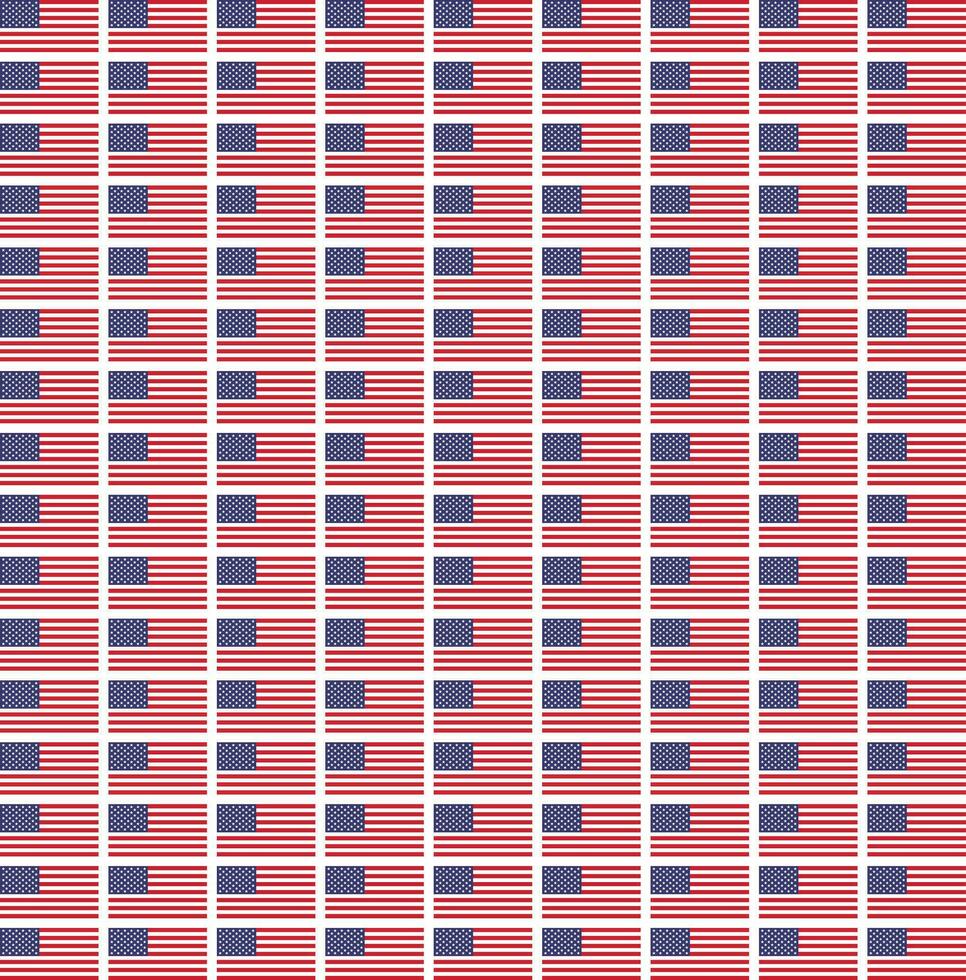 Etats-Unis drapeau autocollant vecteur pour impression